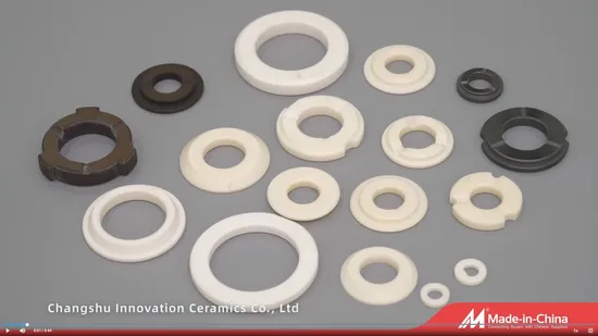 Low Maintenance Cost Alumina Ceramic Parts Not Easy to Deform Customizable Size Ceramic Shaft Sleeve